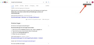 google suche nur Schweiz