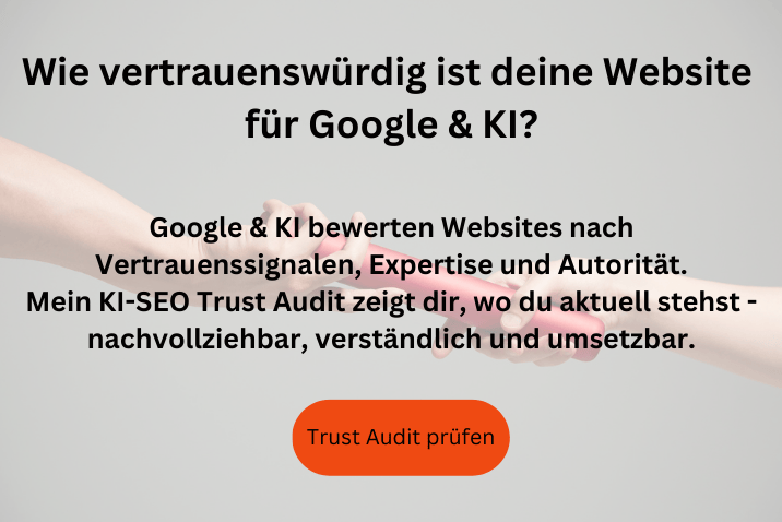KI SEO Trust audit